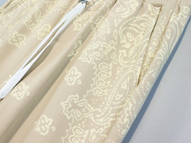 Штаны Amiri With An Ornament "Beige" фото № 4