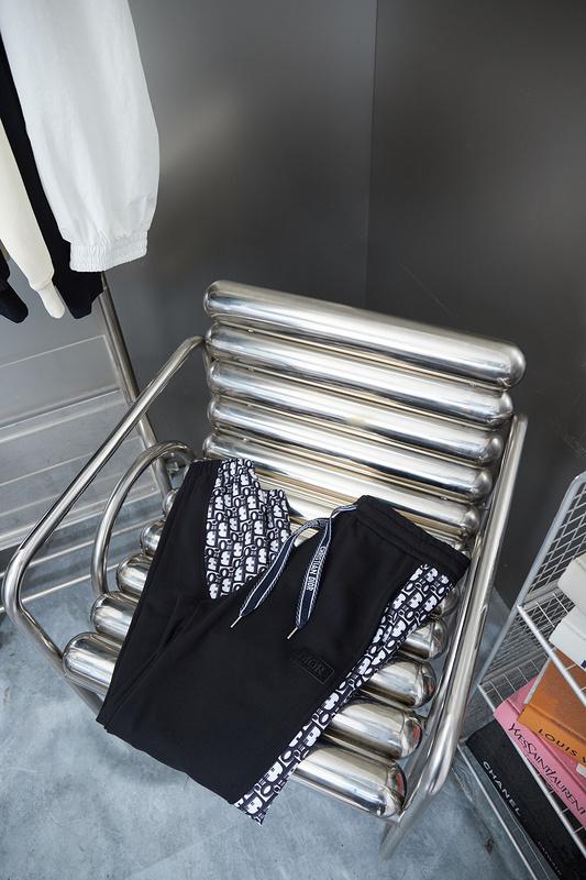 Штаны Christian Dior Frosted Black Frontside Logo "Black" фото № 7