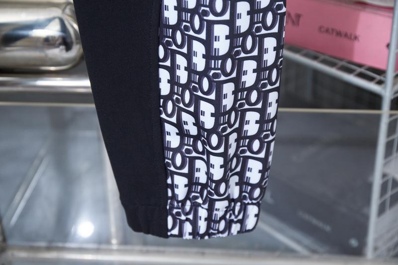 Штаны Christian Dior Frosted Black Frontside Logo "Black" фото № 4