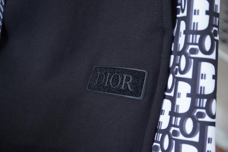 Штаны Christian Dior Frosted Black Frontside Logo "Black" фото № 3