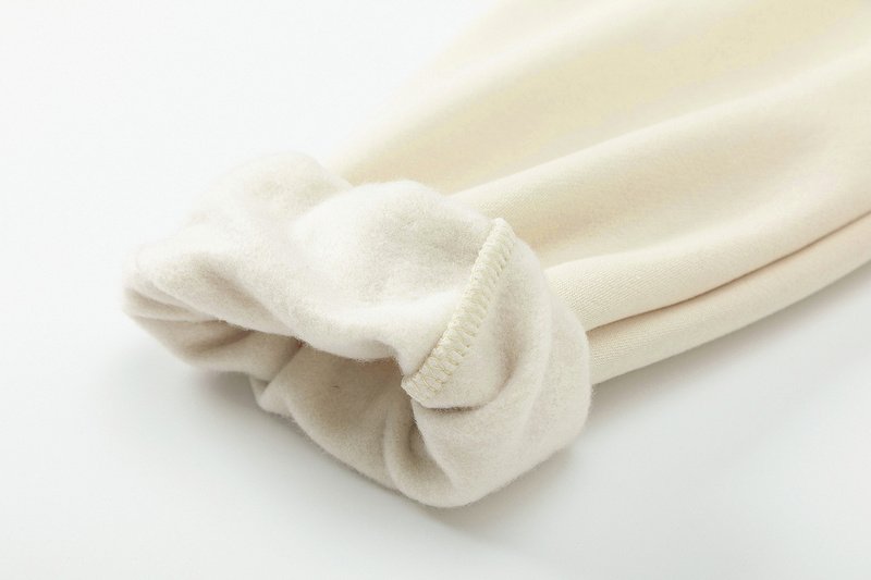 Штаны Fear Of God Fleece With Logo "Cream" фото № 2