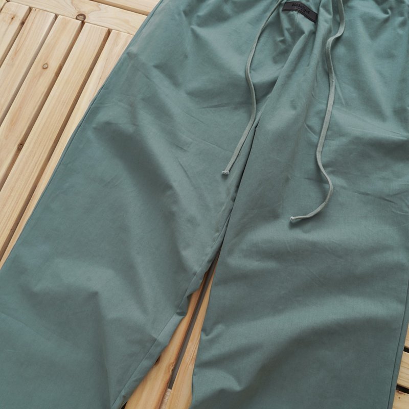 Штаны Fear Of God With Black Patch "Blue" фото № 3