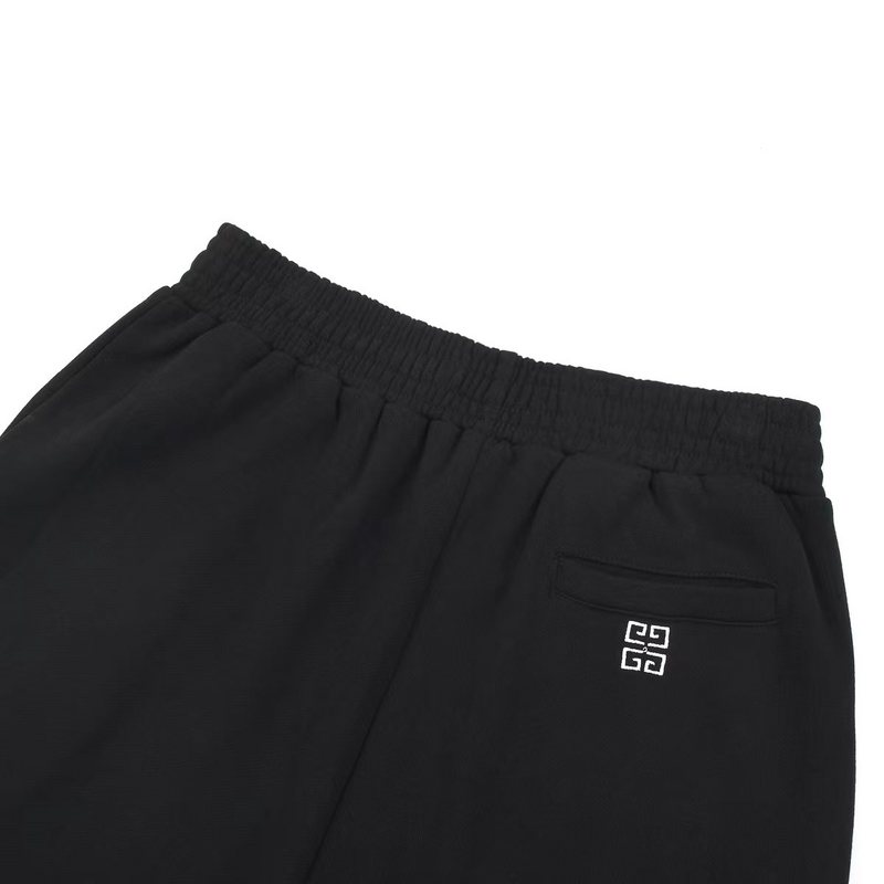 Штаны Givenchy With Logo - Cotton "Black" фото № 2