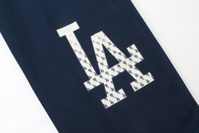 Штаны MLB Left Leg Logo Embroidered "Blue" фото № 3