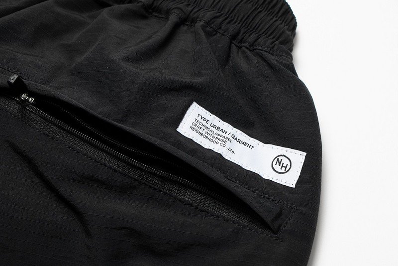 Штаны Neighborhood With Logo "Black" фото № 2