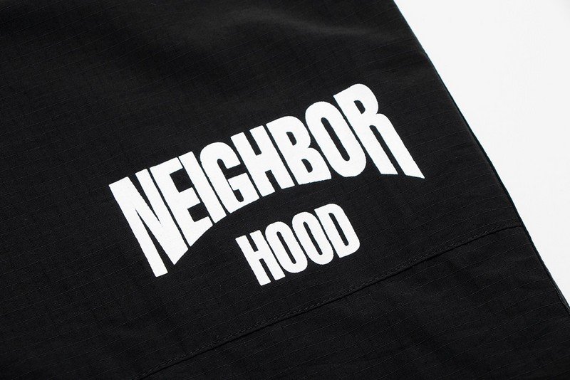 Штаны Neighborhood With Logo "Black" фото № 3