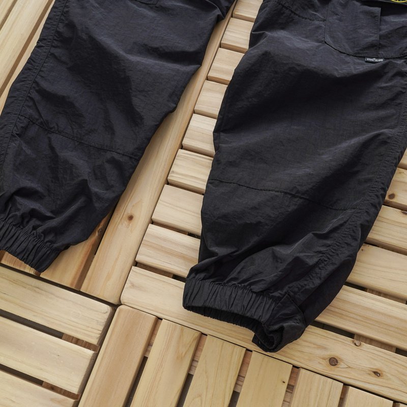 Штаны Stone Island With Patch "Black" фото № 3