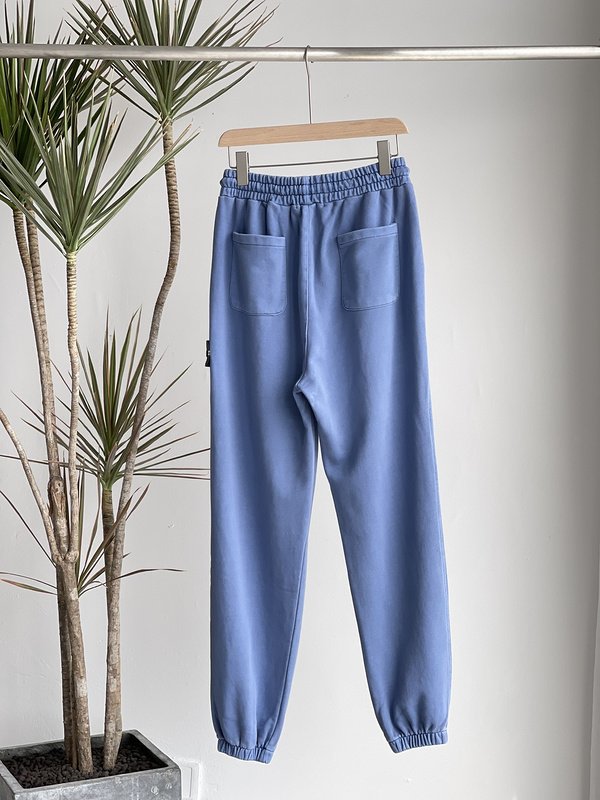 Штаны Stone Island With Logo Patch On The Side "Blue" фото № 2