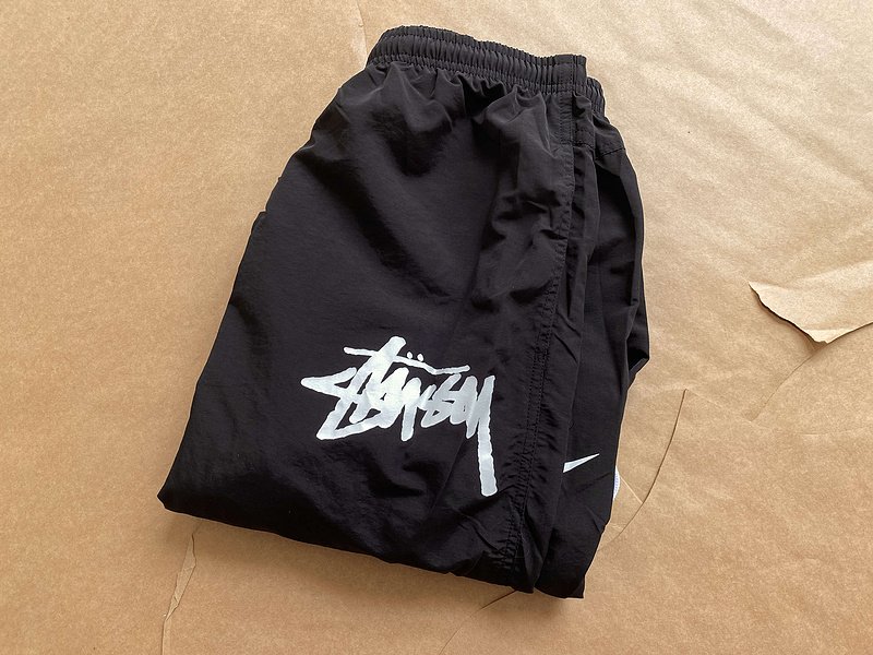 Штаны Stussy X Nike Fit Sport "Black" фото № 5