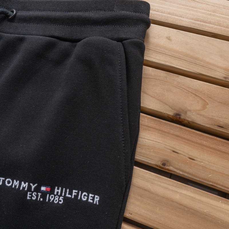 Спортивные штаны Tommy Hilfiger Logo And Back Pocket "Black" фото № 7