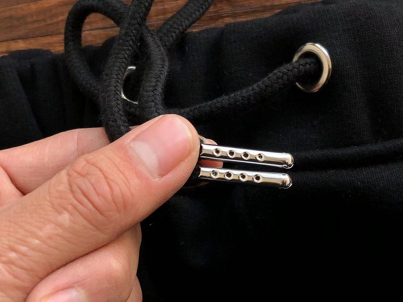 Штаны Trapstar Three Color Logo Front "Black" фото № 3