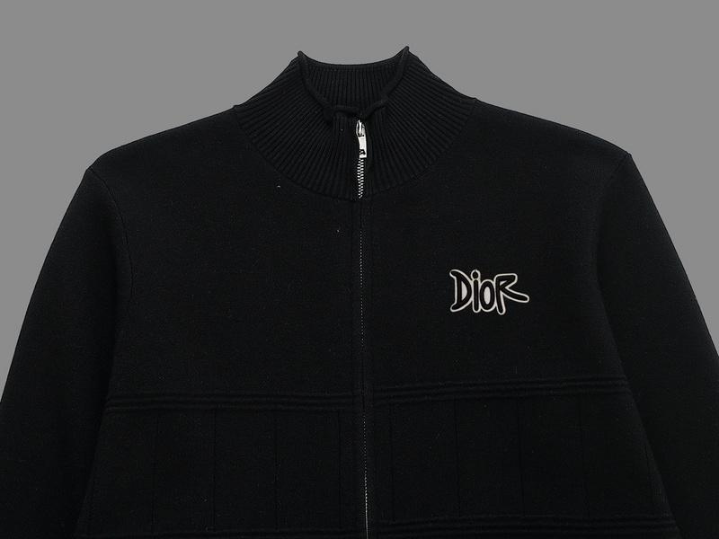 Бомбер Christian Dior Chaotic Letter Logo "Black" фото № 2