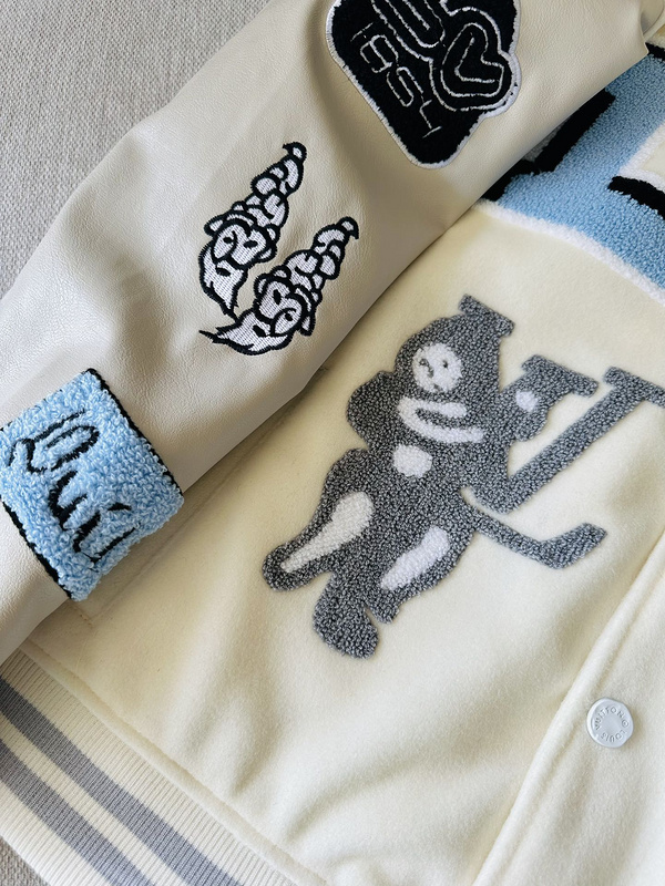 Бомбер Louis Vuitton Different Emblems "White/Cream" фото № 2