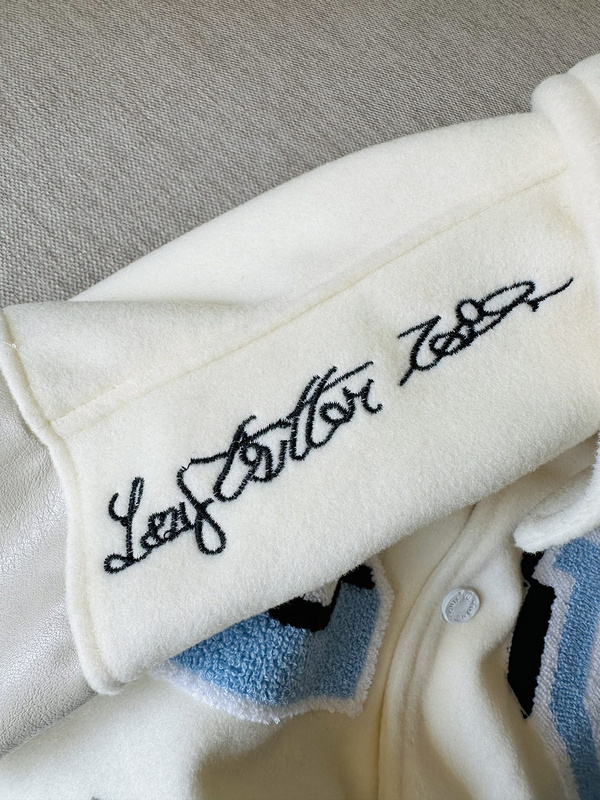 Бомбер Louis Vuitton Different Emblems "White/Cream" фото № 3