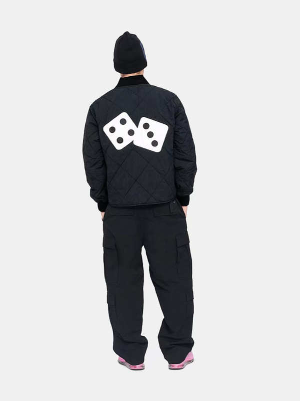 Бомбер Stussy Dice Print "Black" фото № 5
