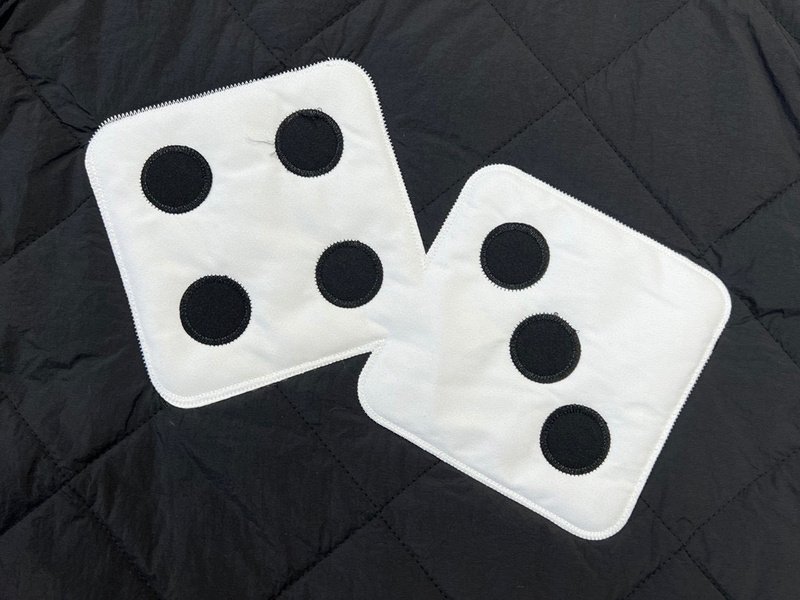 Бомбер Stussy Dice "Black" фото № 4