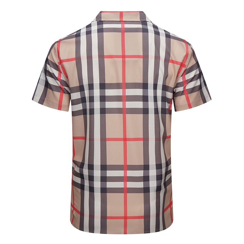 Рубашка Burberry Large Check Print "Brown" фото № 2