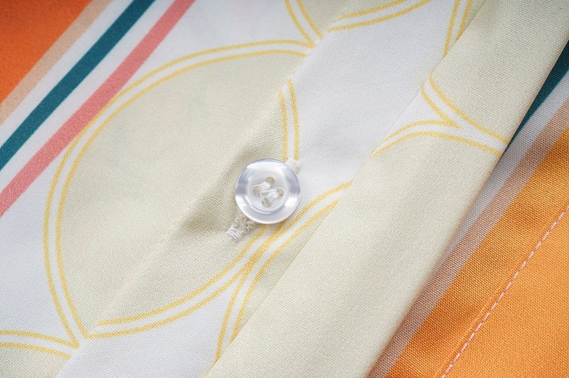 Рубашка Casablanca Decorated Edges And Collar By Stripes "Multicolor" фото № 4