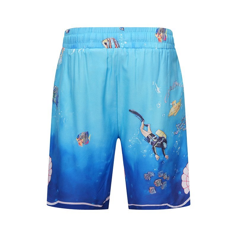 Шорты Casablanca Marine Life "Blue" фото № 2