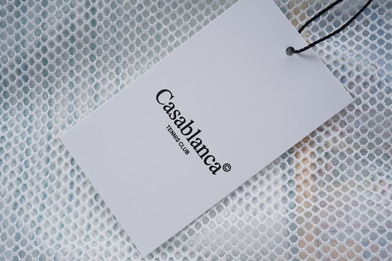 Шорты Casablanca Buildings And Stripes Print "Multicolor" фото № 4