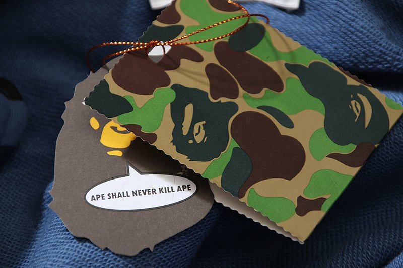 Худи A Bathing Ape The Voice Of The Crying - ZIP "Blue" фото № 7