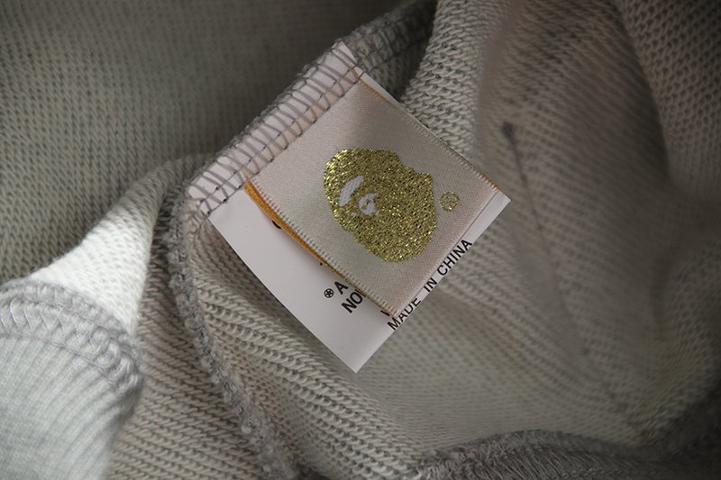 Худи A Bathing Ape With An Unusual Hood "Gray" фото № 4