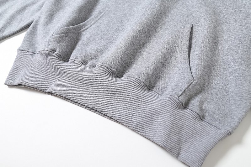 Худи Amiri Brand Logo With Edging "Gray" фото № 6