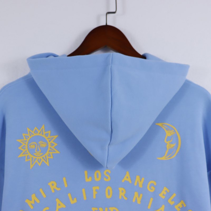 Худи Amiri Sun And Moon "Blue" фото № 2