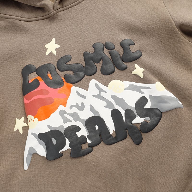 Худи Broken Planet Cosmic Peaks "Brown" фото № 6