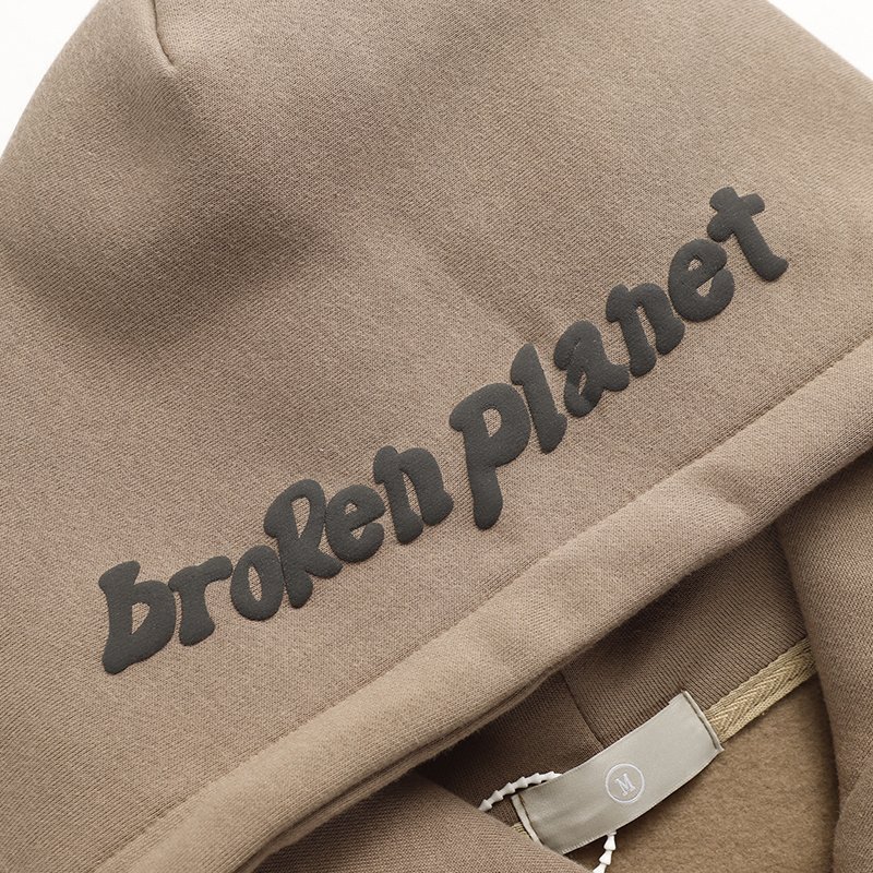 Худи Broken Planet Cosmic Peaks "Brown" фото № 8