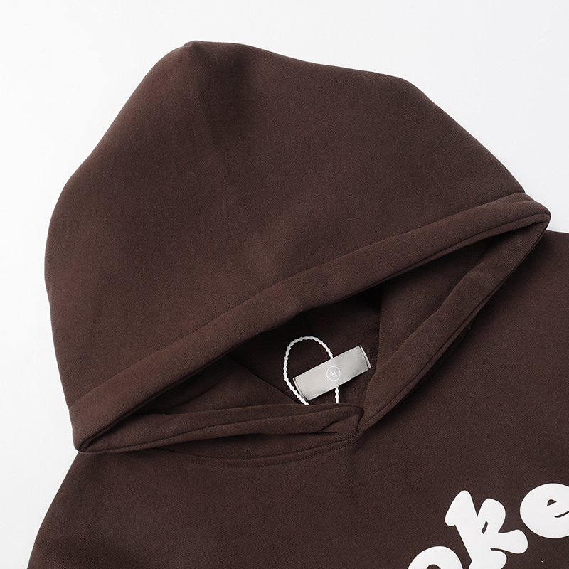 Худи Broken Planet Lovers Till Death "Brown" фото № 7