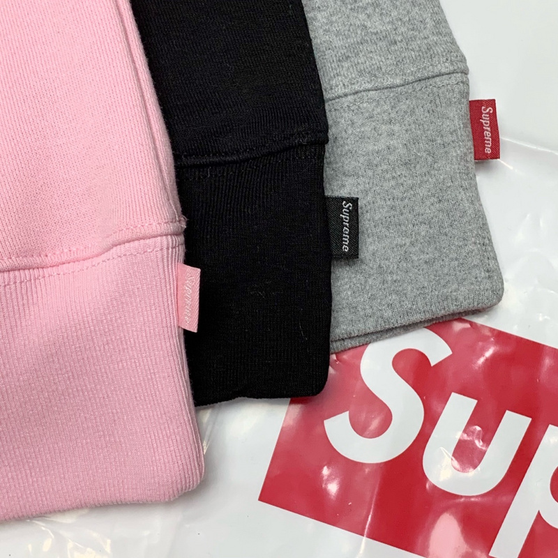 Худи Burberry X Supreme Logo On A Checkered Print "Pink" фото № 2