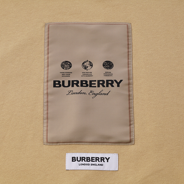 Худи Burberry Natural Cotton "Brown/Yellow" фото № 2