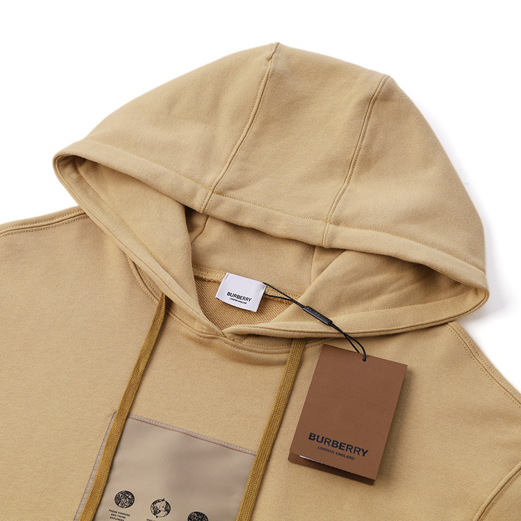 Худи Burberry Natural Cotton "Brown/Yellow" фото № 8