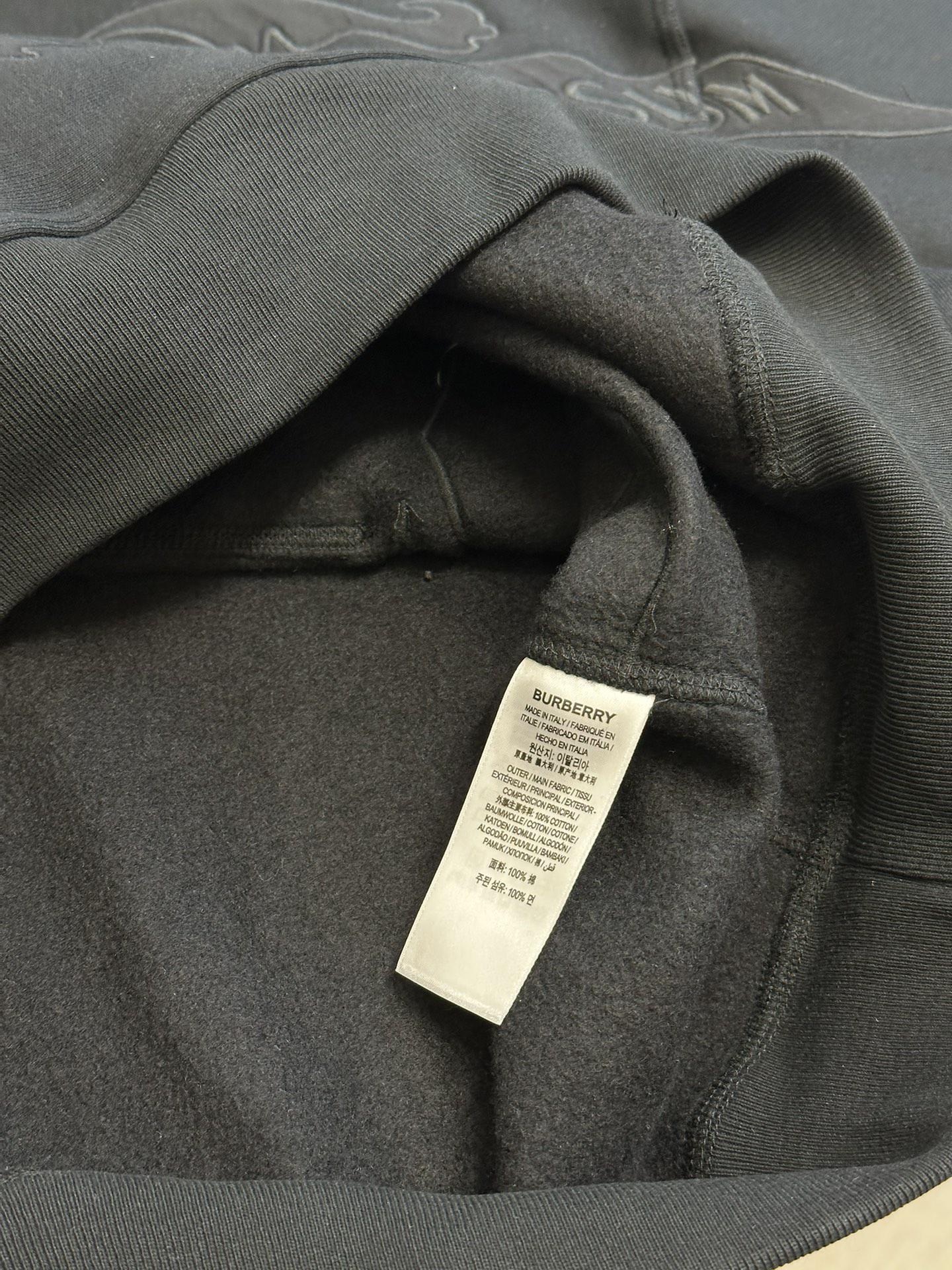 Худи Burberry Frontside Print Big Black Warrior On The Horse "Black" фото № 7