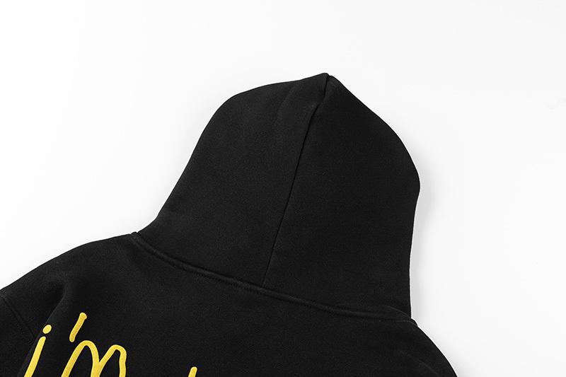 Худи Cactus Jack Im Lovin "Black/Yellow" фото № 6