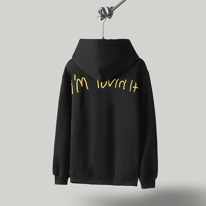 Худи Cactus Jack Im Lovin "Black/Yellow" фото № 3