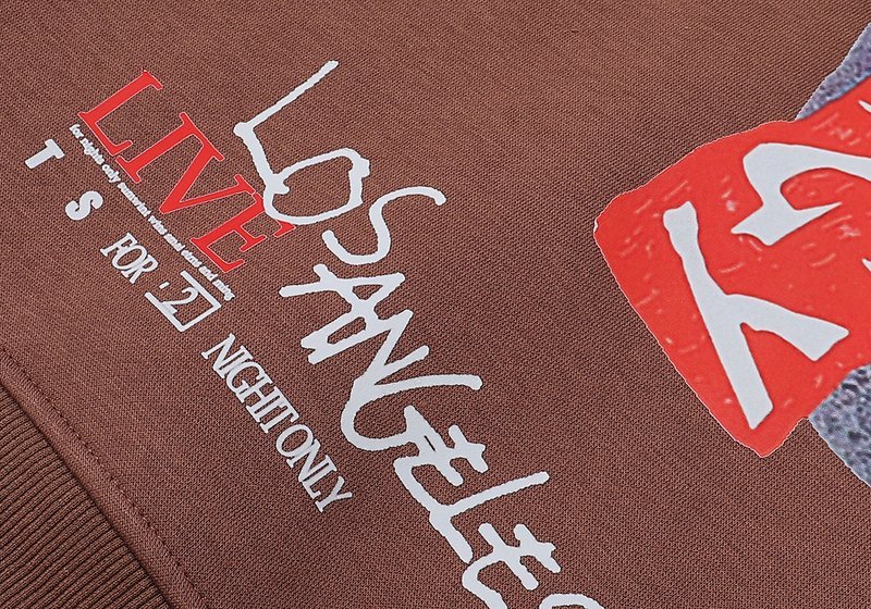 Худи Cactus Jack Merch Exclusive - Utopia "Brown" фото № 3