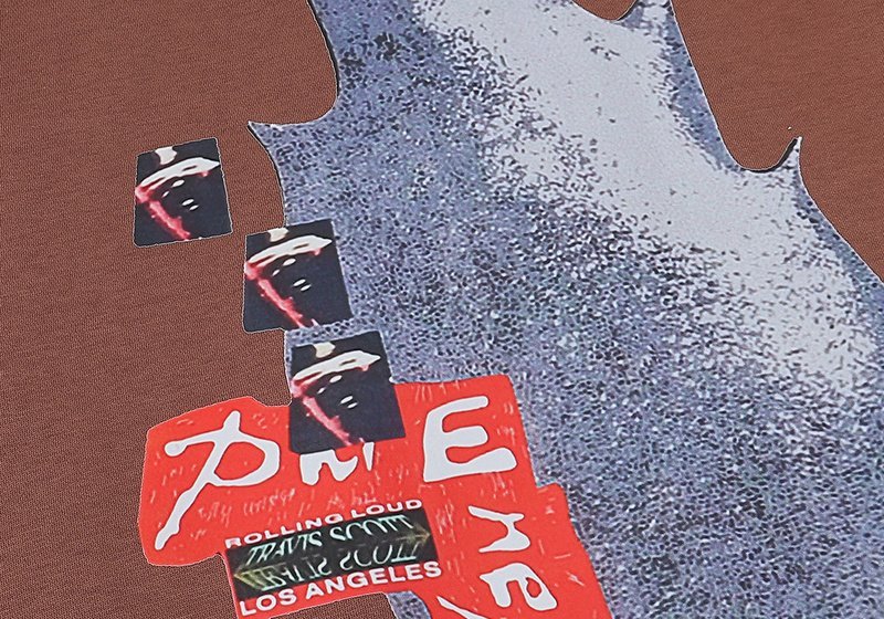 Худи Cactus Jack Merch Exclusive - Utopia "Brown" фото № 4