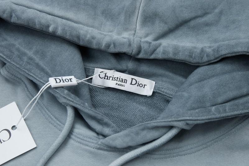 Худи Christian Dior Frontside Underlined Logo Dior "Blue" фото № 2
