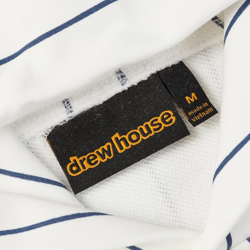 Худи Drew House In Vertical Stripes "White" фото № 7