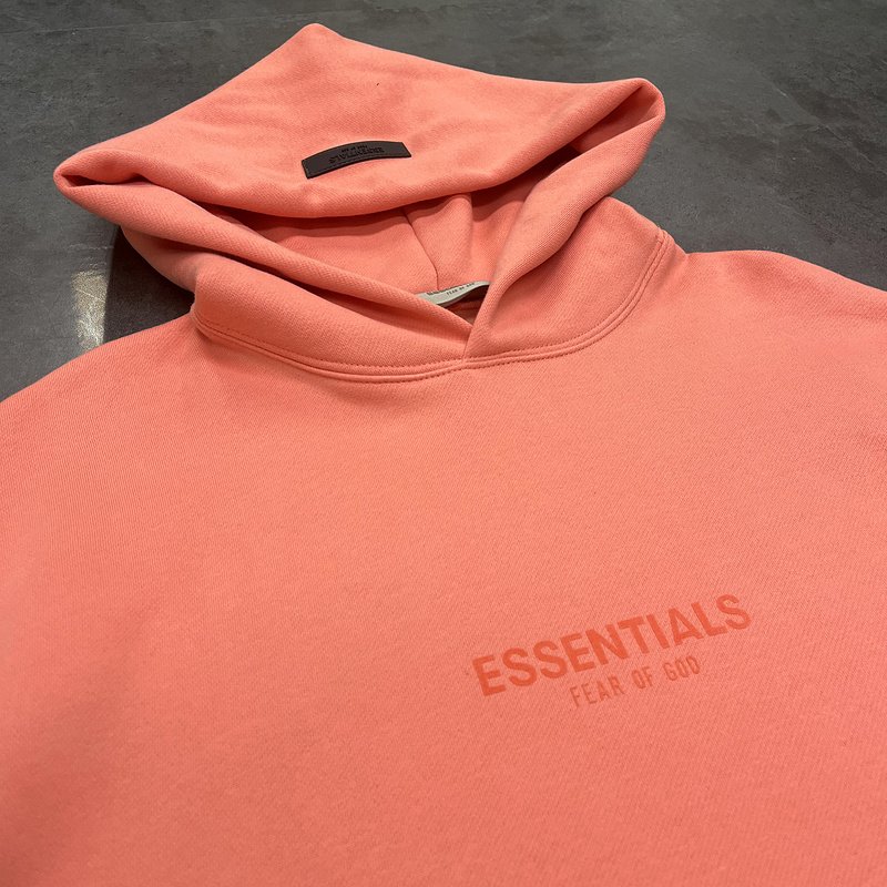 Худи Fear Of God Base With Logo "Peach" фото № 3