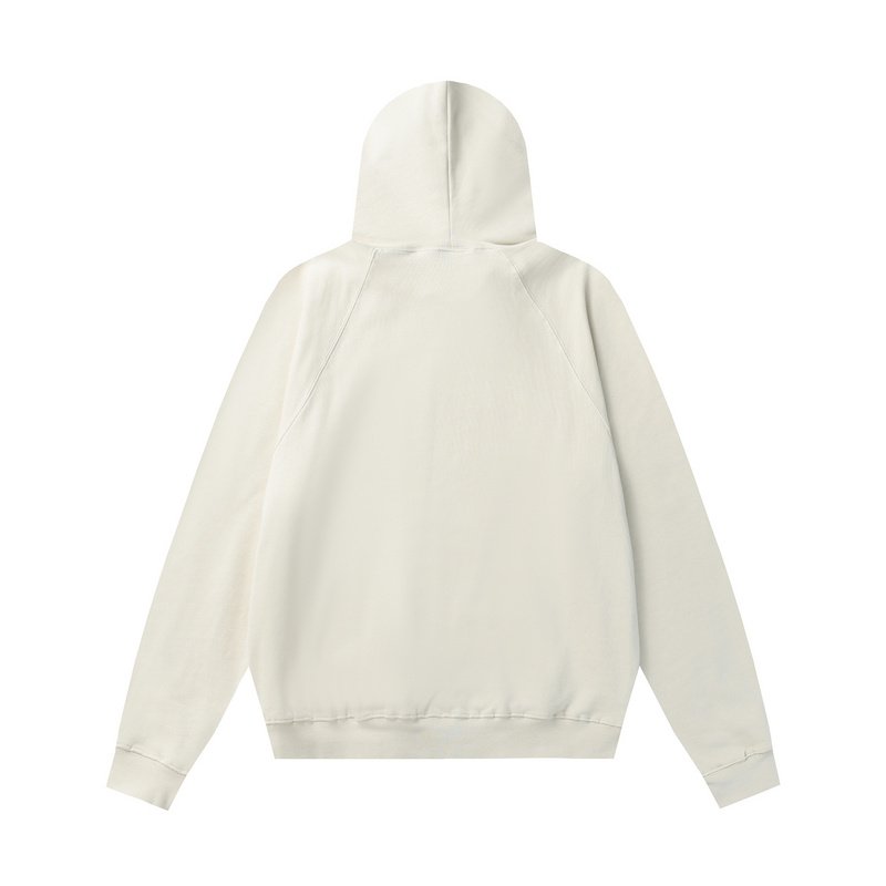 Худи Fear Of God Text Logo In The Center "White" фото № 2
