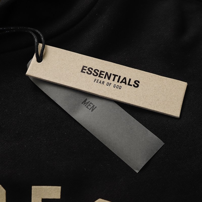 Худи Fear Of God Baseball - Text "Black" фото № 4