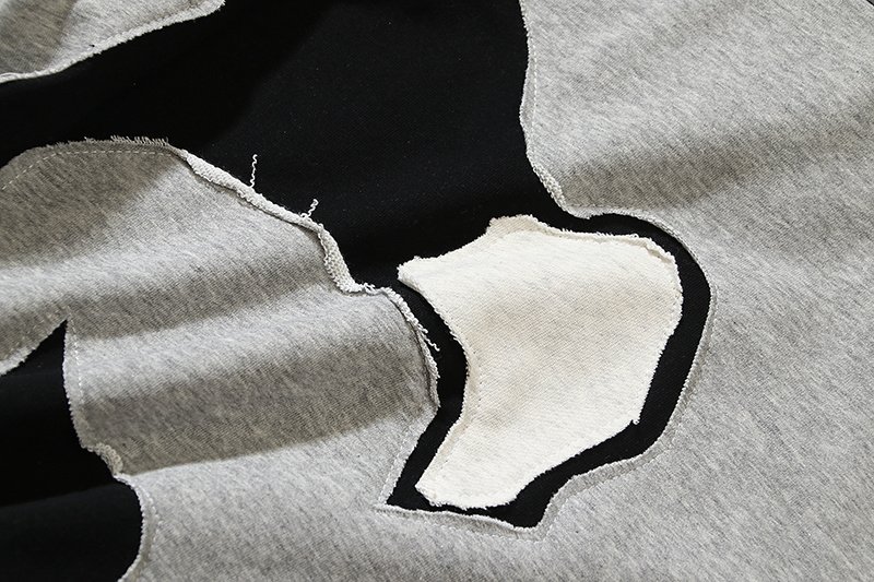 Худи Four Caccus With Cactus Embroidery "Gray" фото № 2