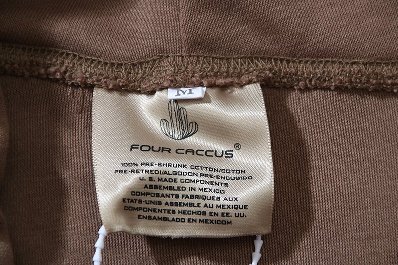Худи Four Caccus With Patch CAP "Brown" фото № 4