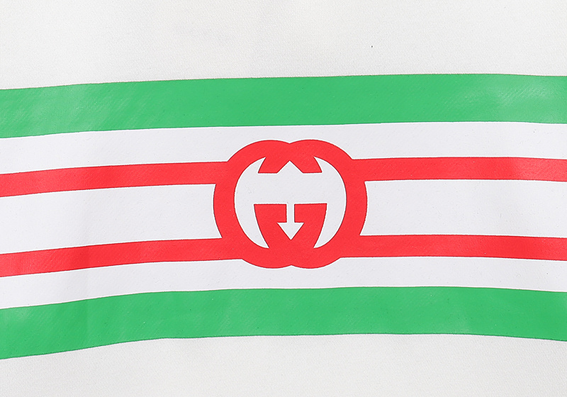 Худи Gucci Stripes With The Brand Logo "White" фото № 5