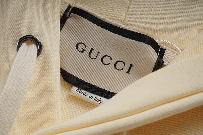 Худи Gucci Large Inscription Above The Brand Logo "Cream" фото № 5