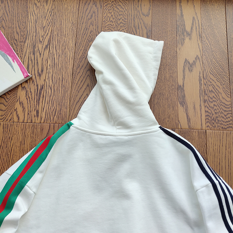 Худи Gucci Together With Adidas "White" фото № 2