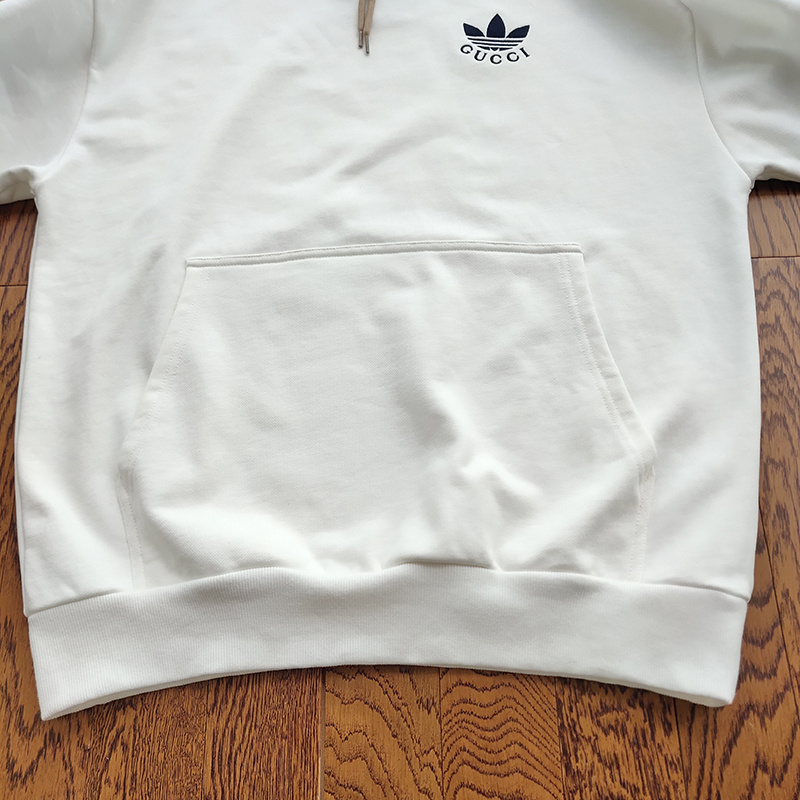 Худи Gucci Together With Adidas "White" фото № 5